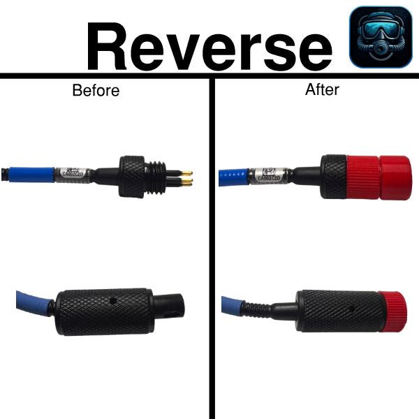 5-Pin Connector Protective Caps – Male & Female Pair